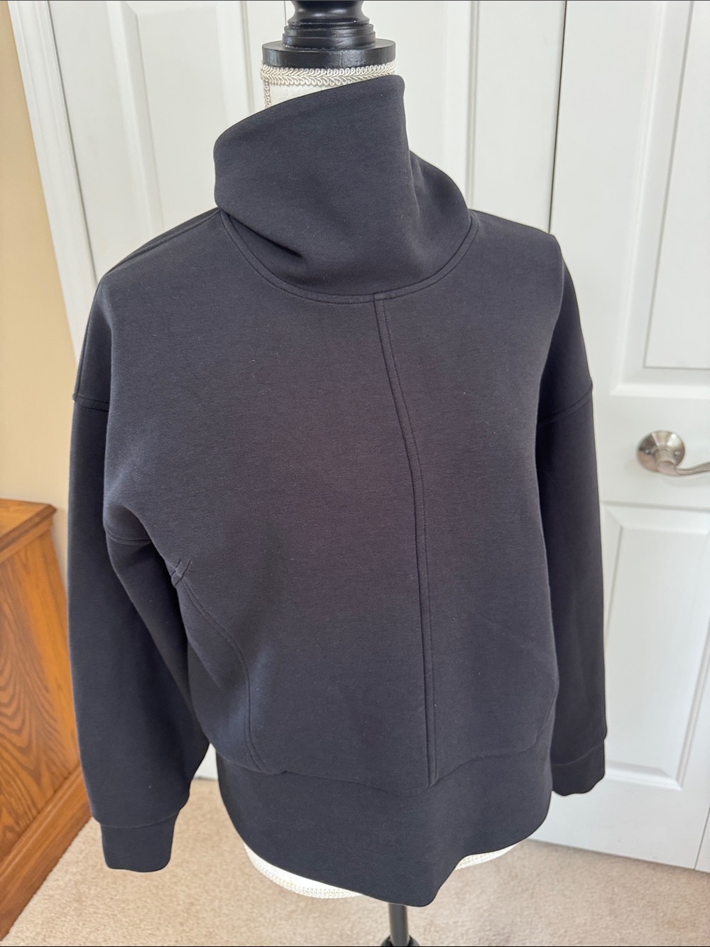 Calia Black Women's Turtleneck Pullover Sweater